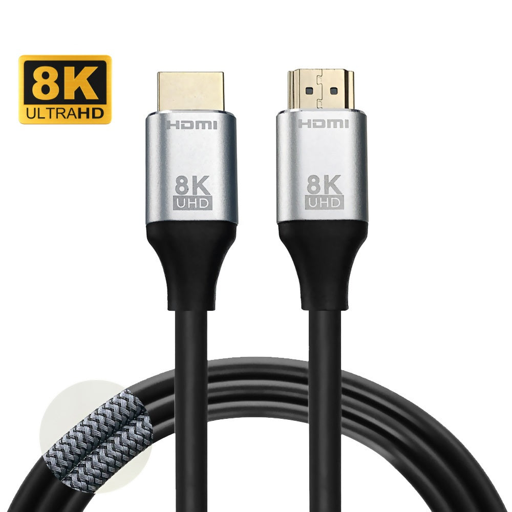 Câble HDMI 2.1 tressé 8K Ultra Haute Définition 48Gbps HDR 3D