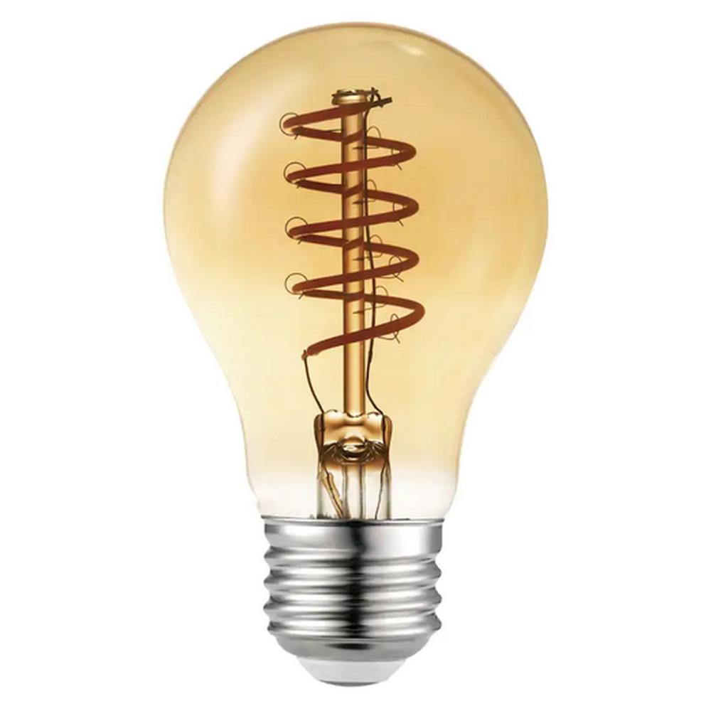 Ampoule DEL Vintage ST19 6.5W Verre ambré clair