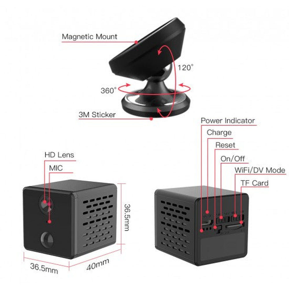 Mini caméra intelligente IP HD 1080P VStarcam CB71