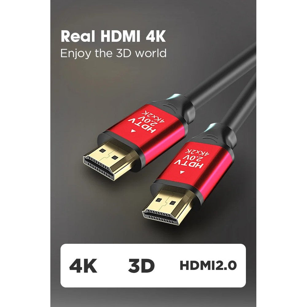 Câble HDMI 2.0 Haute Vitesse UHD 4K 18Gbps HDR 3D