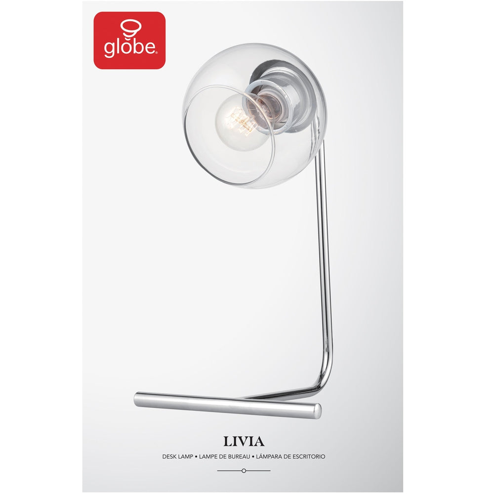 Lampe de Bureau Collection Livia 15''